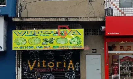 Sala comercial com 3 salas para alugar na Avenida Dom José Gaspar, 1659, Matriz, Mauá