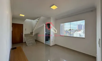 Apartamento com 2 quartos à venda na Rua Albuquerque Lins, 95, Parque São Vicente, Mauá