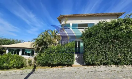 COD 1230 – VENDA - Casa Duplex Vista Mar Com 3 Quartos, Churrasqueira no Condomínio dos Pássaros, Cabo Frio