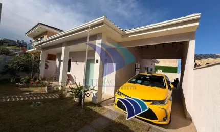 Cod 1500 - linda casa moderna em condomínio completo – 4 quartos e área gourmet