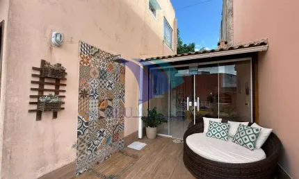 Cod 1732 - casa duplex em condomínio a 1,5 km da praia