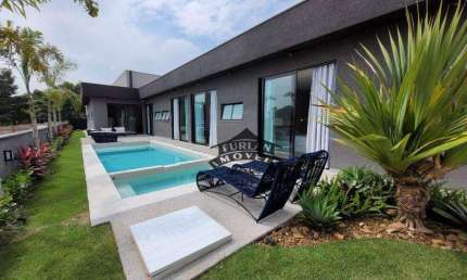 Casa térrea  no Condomínio Vintage Arte de Morar com 4 dormitórios à venda, 380 m² por R$ 3.990.000- Granja Viana