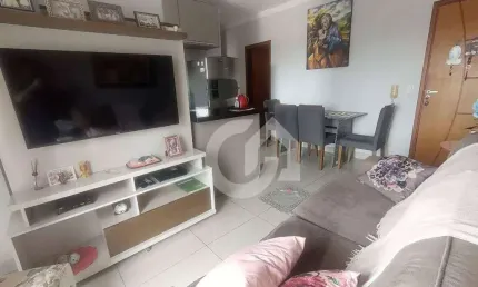 Apartamento com 2 dormitórios à venda, 63 m² por r$ 310.000,00 - parque das nações - americana/sp