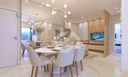 Apartamento com 3 dormitórios à venda, 72 m² por R$ 435.000 - Residencial Dona Margarida - Santa Bárbara D'Oeste/SP