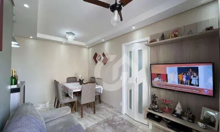 Apartamento com 2 dormitórios à venda, 45 m² por R$ 270.000,00 - Cariobinha - Americana/SP