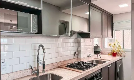 Apartamento com 2 dormitórios à venda, 55 m² por R$ 375.000,00 - Vila Rehder - Americana/SP