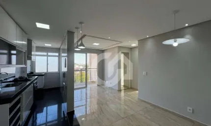Apartamento com 2 dormitórios para alugar, 56 m² por R$ 2.566/mês - Jardim Nossa Senhora do Carmo - Americana/SP