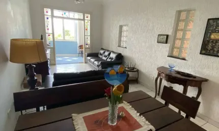 APARTAMENTO NO BAIRRO DE APARECIDA - FRENTE PARA O MAR - 117M² -  3 QUARTOS - 1 VAGA