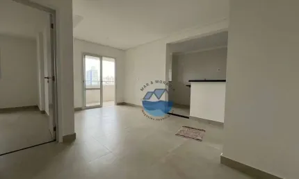 APARTAMENTO PRAIA GRANDE – VILA TUPI, 58M², 1 QUARTO SUÍTE - VAGA DE GARAGEM