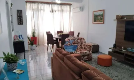 Apartamento com 3 dormitórios à venda, 151 m² por r$ 690.000,00 - boqueirão - santos/sp