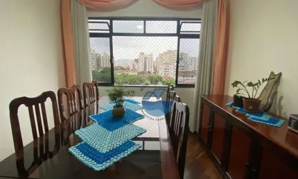 Amplo apartamento – 2 dormitórios – 95m² - dependência completa - 1 vaga