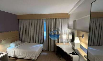 Flat com 1 dormitório à venda, 24 m² por R$ 379.000,00 - José Menino - Santos/SP