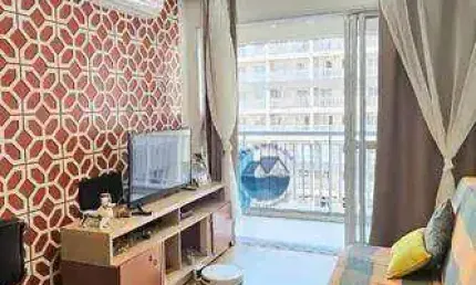 Apartamento com 1 dormitório à venda, 50 m² por r$ 380.000,00 - vila matias - santos/sp