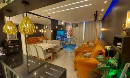 Apartamento com 1 dormitório à venda, 65 m² por R$ 700.000,00 - Boqueirão - Santos/SP