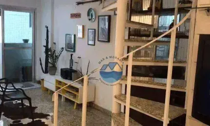 Apartamento com 2 dormitórios à venda, 60 m² por R$ 276.000,00 - Centro - São Vicente/SP
