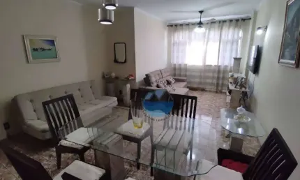 Apartamento com 2 dormitórios à venda, 109 m² por r$ 735.000,00 - boqueirão - santos/sp
