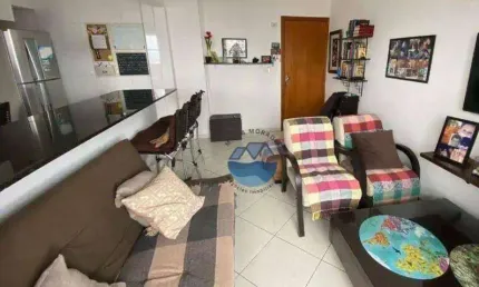 Apartamento com 2 dormitórios à venda, 72 m² por r$ 446.000,00 - vila guilhermina - praia grande/sp