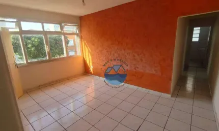 Apartamento de 2 dormitórios de frente com banheiro de empregada no bairro do boqueirão em santos (sp) por r$.380.000,00 !