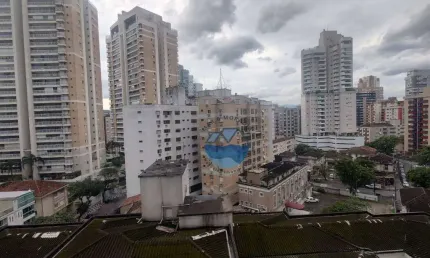 Apartamento com 2 dormitórios à venda, 109 m² por R$ 1.500.000,00 - Gonzaga - Santos/SP