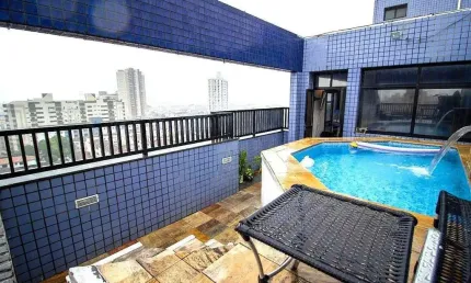 Apartamento com 3 quartos à venda na Avenida Senador Dantas, Estuário, Santos