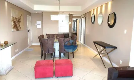 Apartamento Beira-Mar com SACADA, à Venda no Boqueirão, Santos