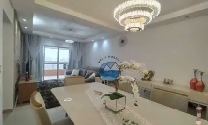 Apartamento com 2 dormitórios à venda, 89 m² por R$ 735.000 - Vila Valença - São Vicente/SP