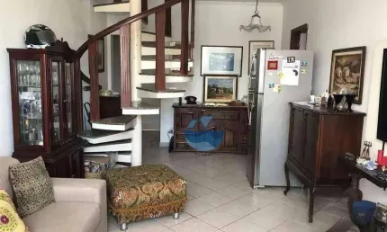 Cobertura com 3 dormitórios à venda, 215 m² por R$ 800.000,00 - Boqueirão - Santos/SP