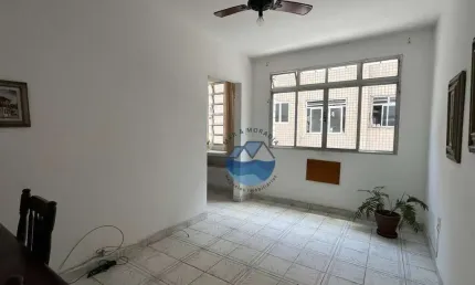 Apartamento com 1 dormitório à venda, 58 m² por R$ 330.000,00 - Embaré - Santos/SP