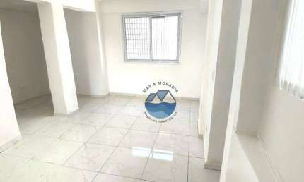 Apartamento à Venda - 2 Quartos e Sacada - Bairro Aparecida, Santos