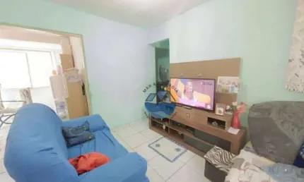 Apartamento com 1 quarto à venda na Rua Almirante Ernesto de Mello Júnior, Aparecida, Santos