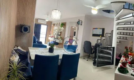 Apartamento com 3 dormitórios à venda, 140 m² por R$ 750.000,00 - Caiçara - Praia Grande/SP