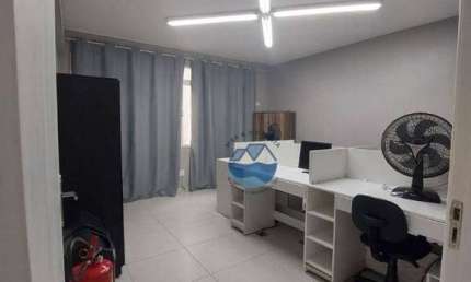 Sala, 90 m² - venda por R$ 287.000,00 ou aluguel por R$ 2.500,02/mês - Centro - Santos/SP