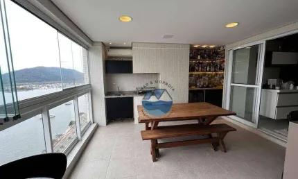 Apartamento com 3 dormitórios à venda, 189 m² por R$ 2.470.000,00 - Ponta da Praia - Santos/SP