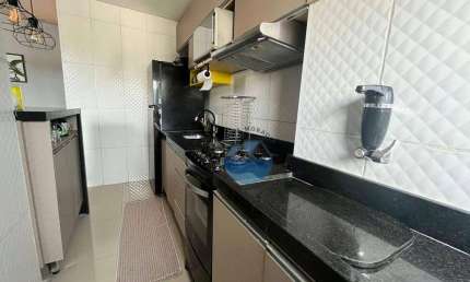 Apartamento com 2 dormitórios à venda, 44 m² por R$ 290.000,00 - Castelo - Santos/SP