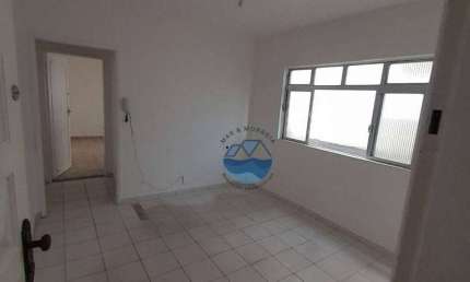 Sala comercial com 2 salas para alugar na Avenida Affonso Penna, Embaré, Santos