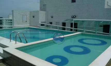 Apartamento com 2 dormitórios à venda, 84 m² por R$ 530.000,00 - Canto do Forte - Praia Grande/SP