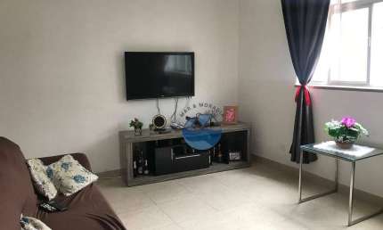 Apartamento com 3 dormitórios à venda, 96 m² por R$ 425.000,00 - Encruzilhada - Santos/SP
