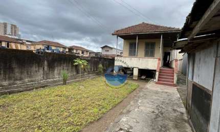 Terreno à venda, 476 m² por R$ 1.400.000 - Macuco - Santos/SP