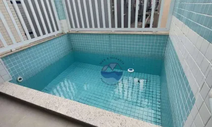 Casa com 3 dormitórios à venda, 150 m² por R$ 1.150.000,00 - Aparecida - Santos/SP