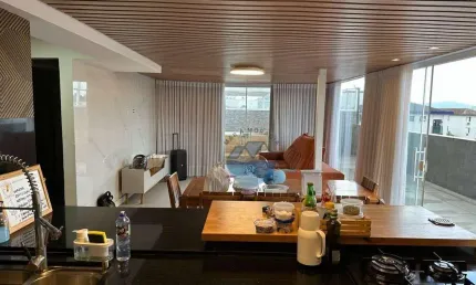 Apartamento Garden com 2 quartos à venda, 163 m² por R$ 900.000 - Estuário - Santos/SP
