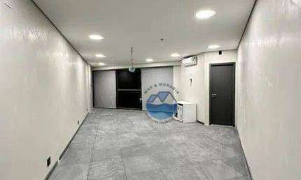 Sala para alugar, 42 m² por R$ 2.588,00/mês - Valongo - Santos/SP