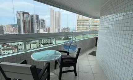 Apartamento com 3 dormitórios à venda, 130 m² por R$ 990.000,00 - Vila Guilhermina - Praia Grande/SP