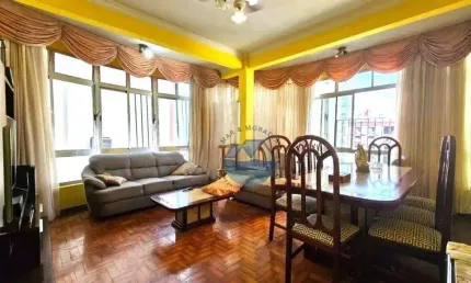 Apartamento 3 quartos, à duas quadras da praia - boqueirão em santos