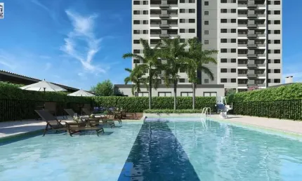Apartamento 2 quartos campo grande - ms - parque residencial rita vieira