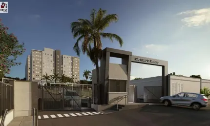 Apartamento 2 quartos campo grande - ms - loteamento jardim das cassias