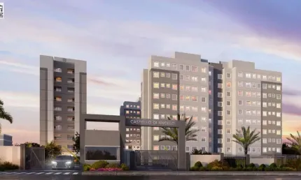Apartamento 2 quartos campo grande - ms - parque residencial rita vieira