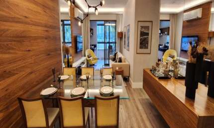 Sinal apenas de 10%: Apartamento no Ilha Pura, 4 quartos, Ed. ELOS, 123m, com lazer completo