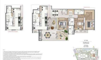 Oportunidade: Apartamento na Barra da Tijuca, Cond. CONCEPT,  3 suítes, 158m, 2 vagas, lindo lazer