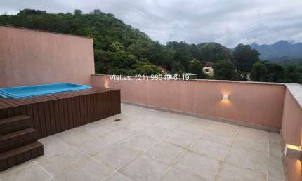 Oportunidade: Cobertura no Mio, 164m, já com piscina e churrasqueira e armários, financia e aceita FGTS