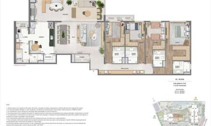 Oportunidade: Apartamento na Barra da Tijuca, Cond. CONCEPT, 4 suítes, 204m, 3 vagas, lindo lazer